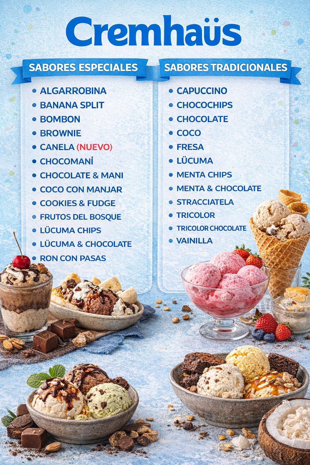 Catálogo Cremhaus sabores